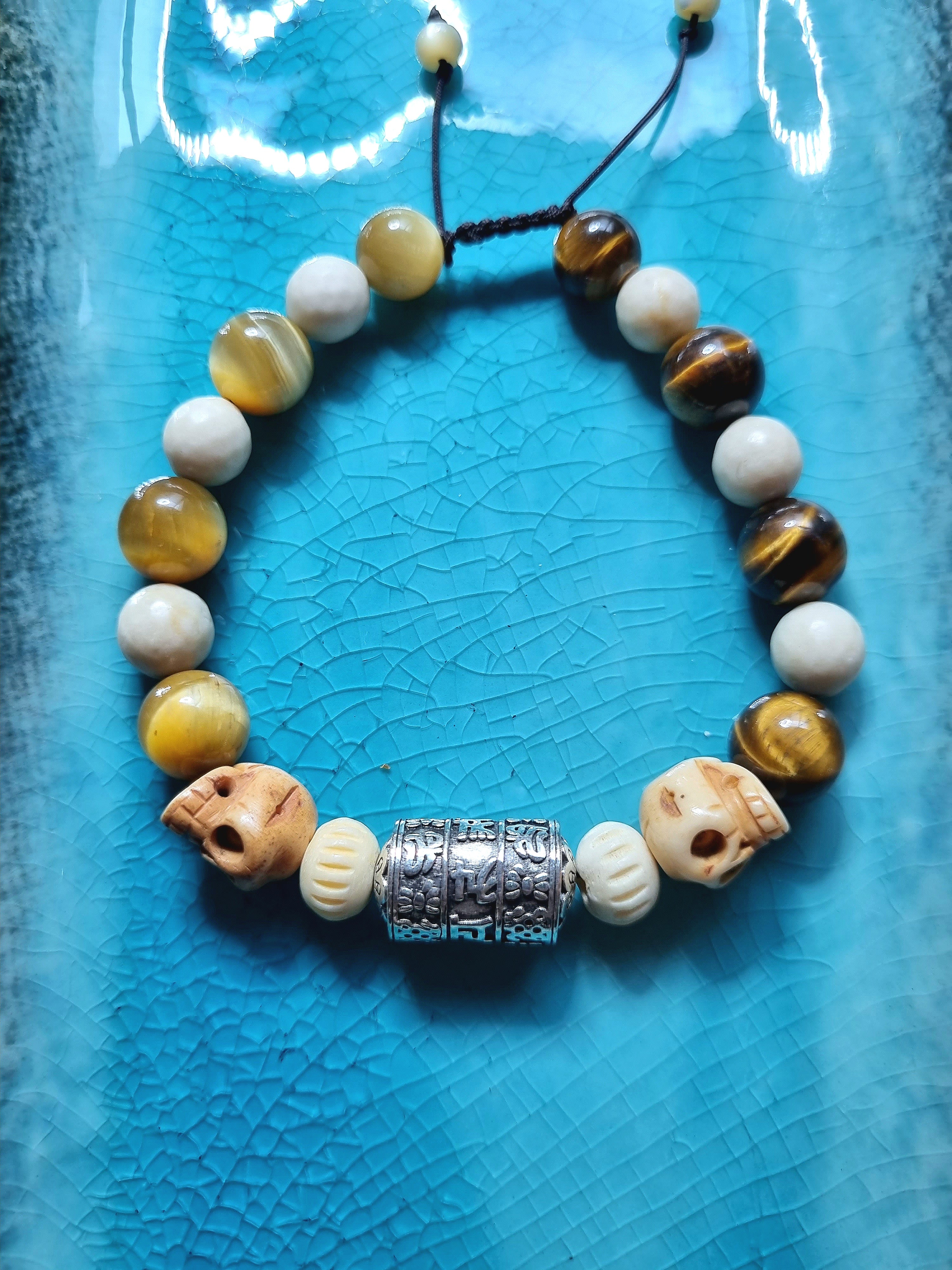 Om Mani Dead Vanity Bracelet