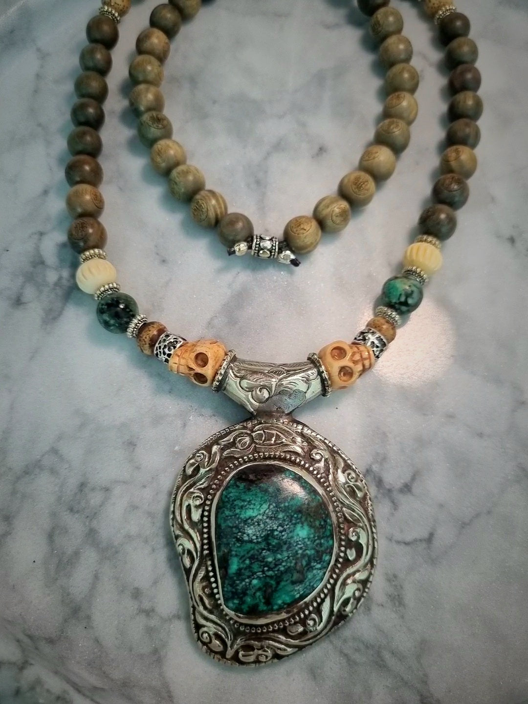 Turquoise Tibetan Rosary